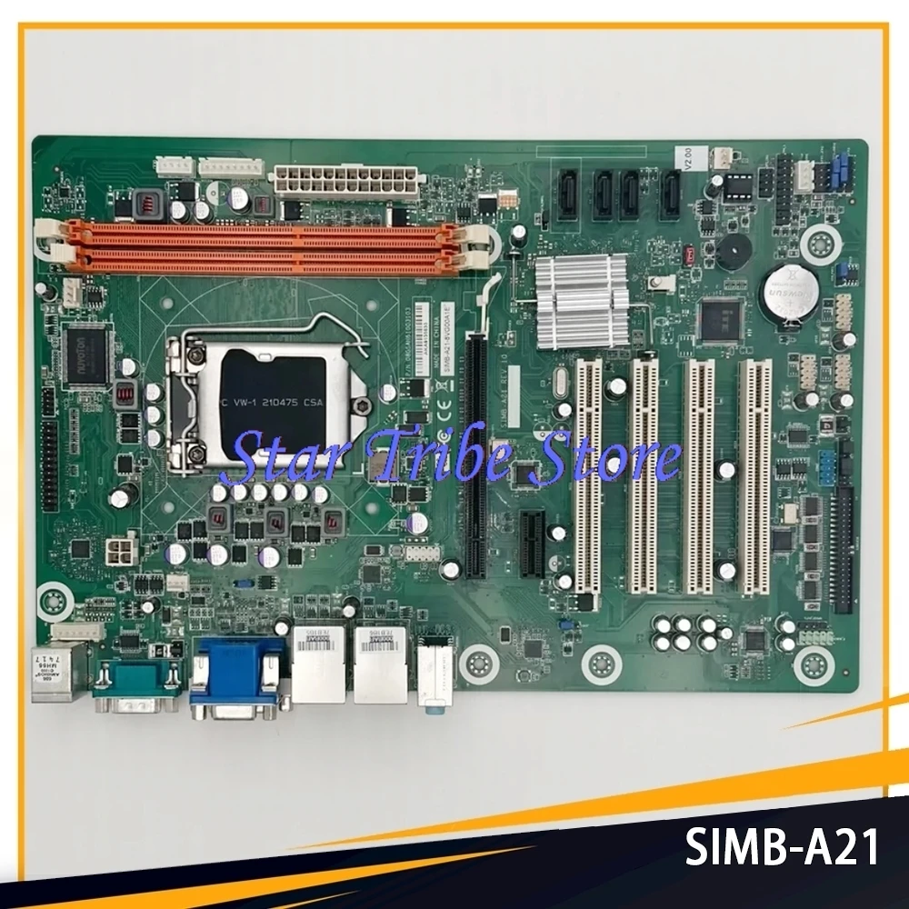 SIMB-A21 Industrial Motherboard H61 Support I3/I5/I7 Dual-Network Port High Quality - Fast Shipping