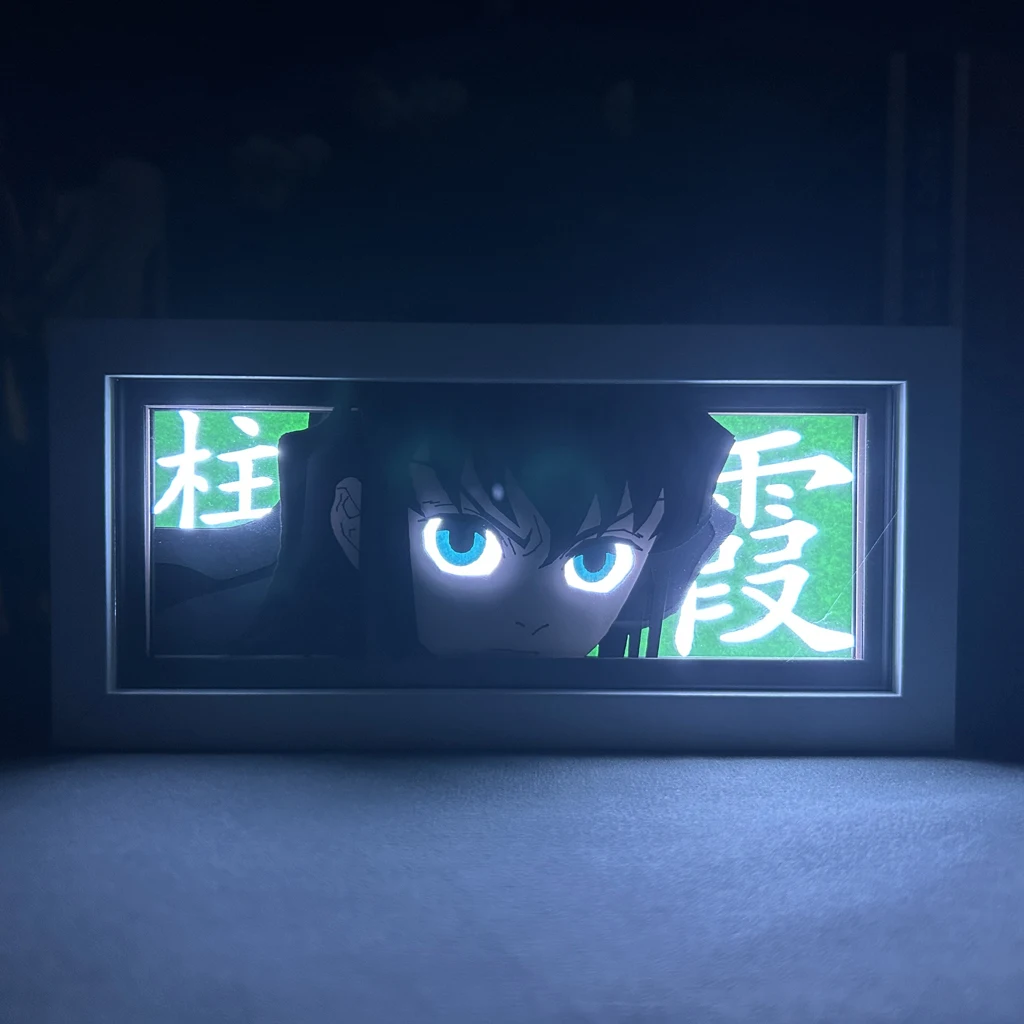 Anime Light Box Tokito Muichiro Manga Gadget regalo di compleanno regalo di natale per la decorazione della stanza lampada a luce notturna a Led