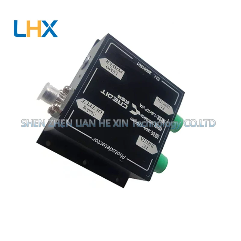 PIN high-speed dual balanced detector with wavelength response of 800-1700nm and bandwidth of 2.5GHz FC optical interface
