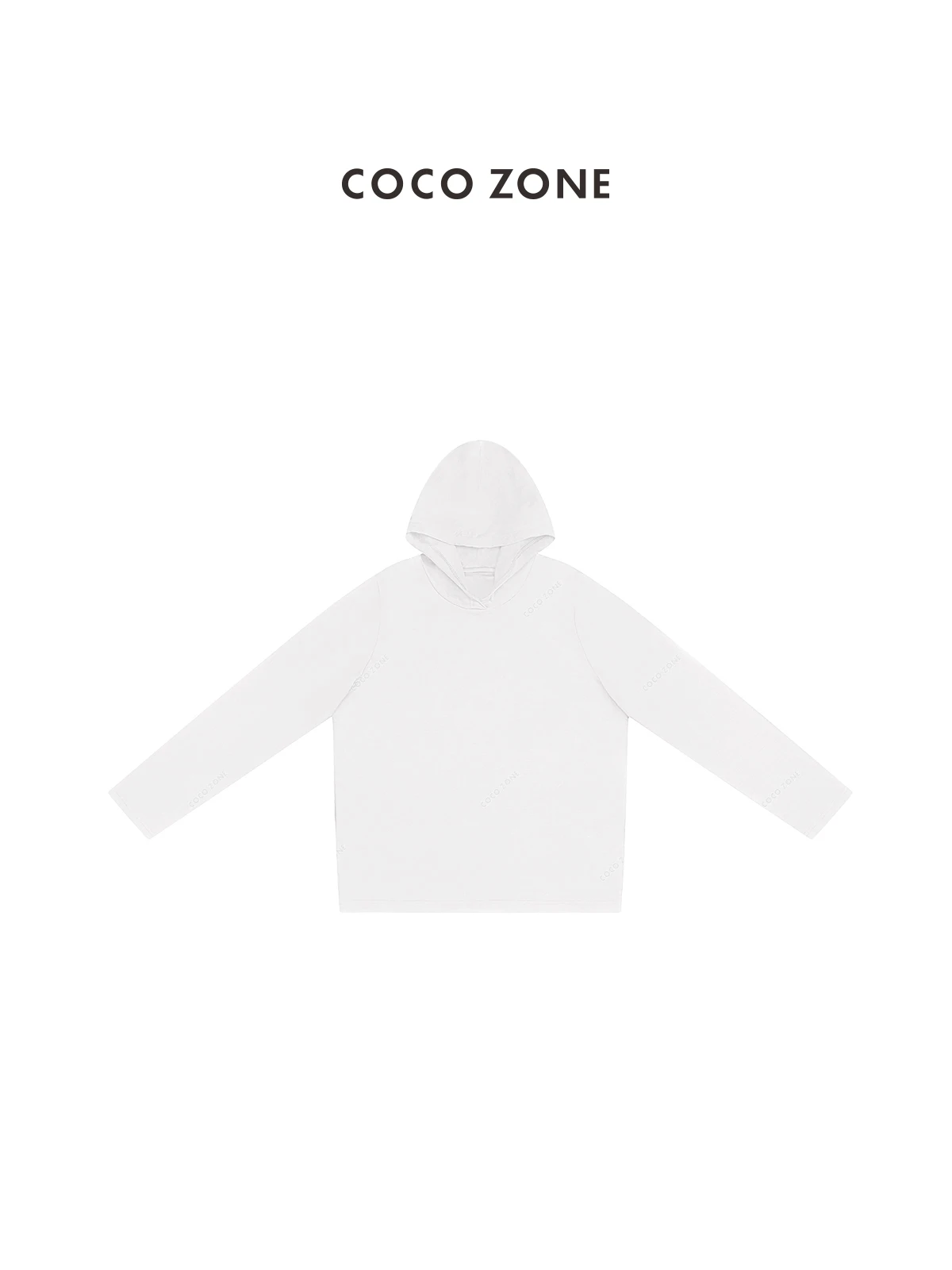 

Однотонная шелковистая двусторонняя толстовка с капюшоном, удлиненная футболка ZONE Rui, осенняя, высококачественная, повседневная, цветная, модная.