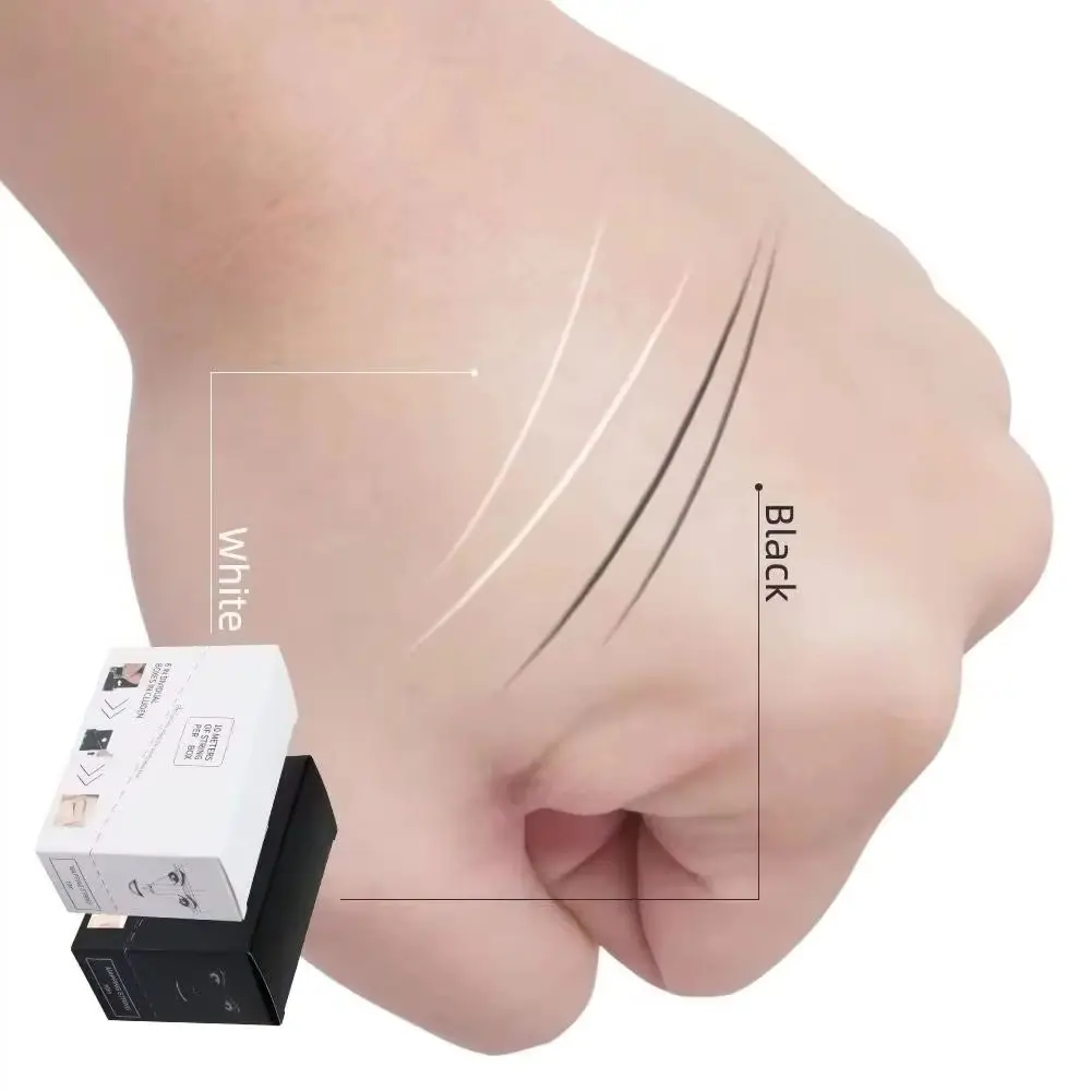 6PC 10 Meters Mapping Pre-Ink String For Microblading Makeup Eyebrow Dyeing Liner Thread Semi Permanent Positioning Measure Tool