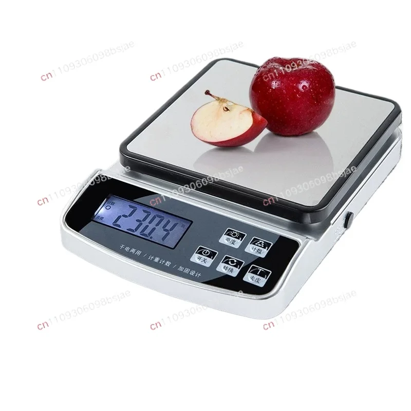 Kitchen Baking Electronic Household Small Gram Weight 0.1g Accurate Food Milk Tea Waterproof Gram  Small Scale