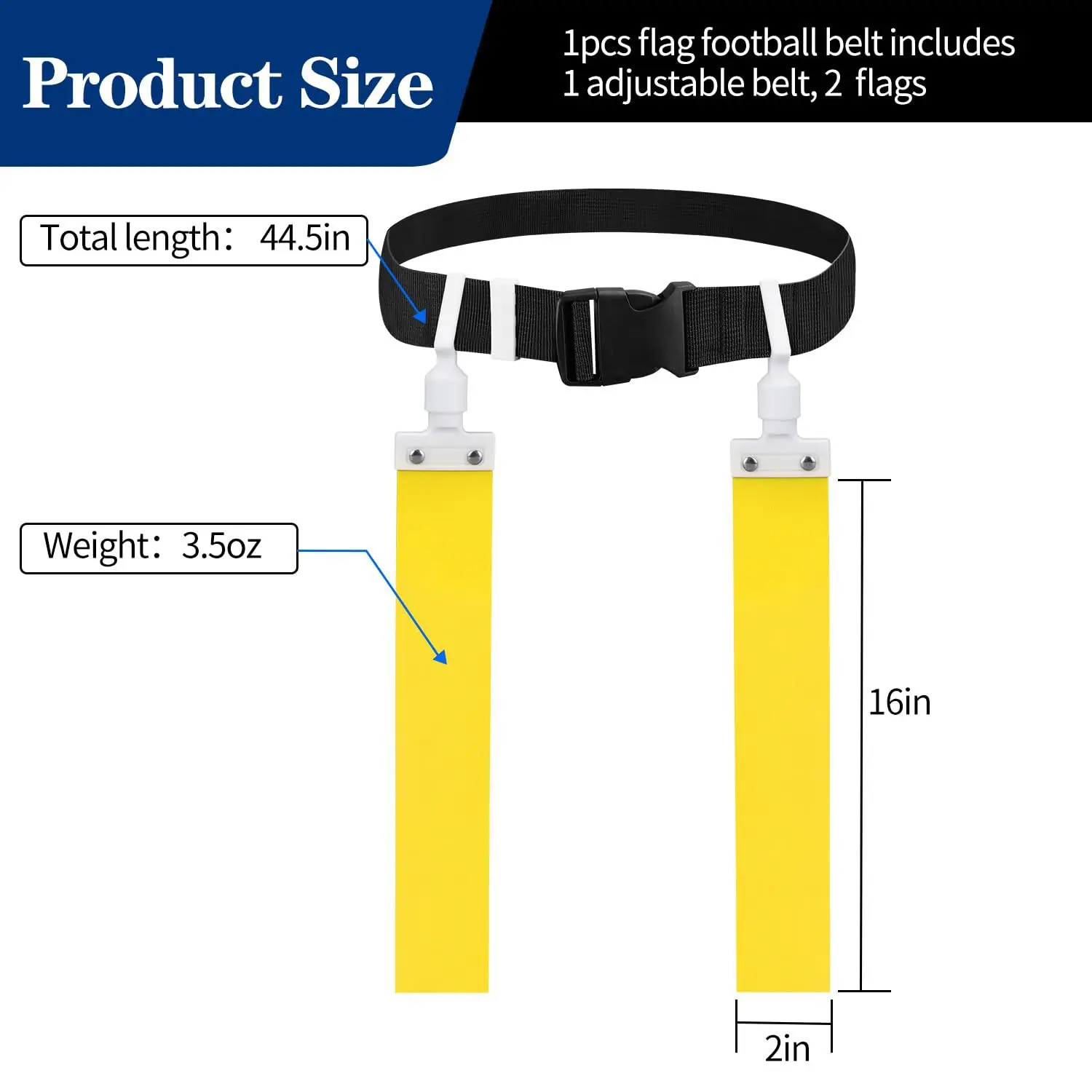 Flag Football Waist Belt 5