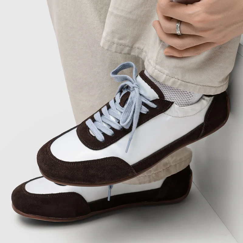 Men New Mirad Color Blocked Training Shoes with Soft Soles Anti Slip Breathable Suitable for Commuting and Leisure