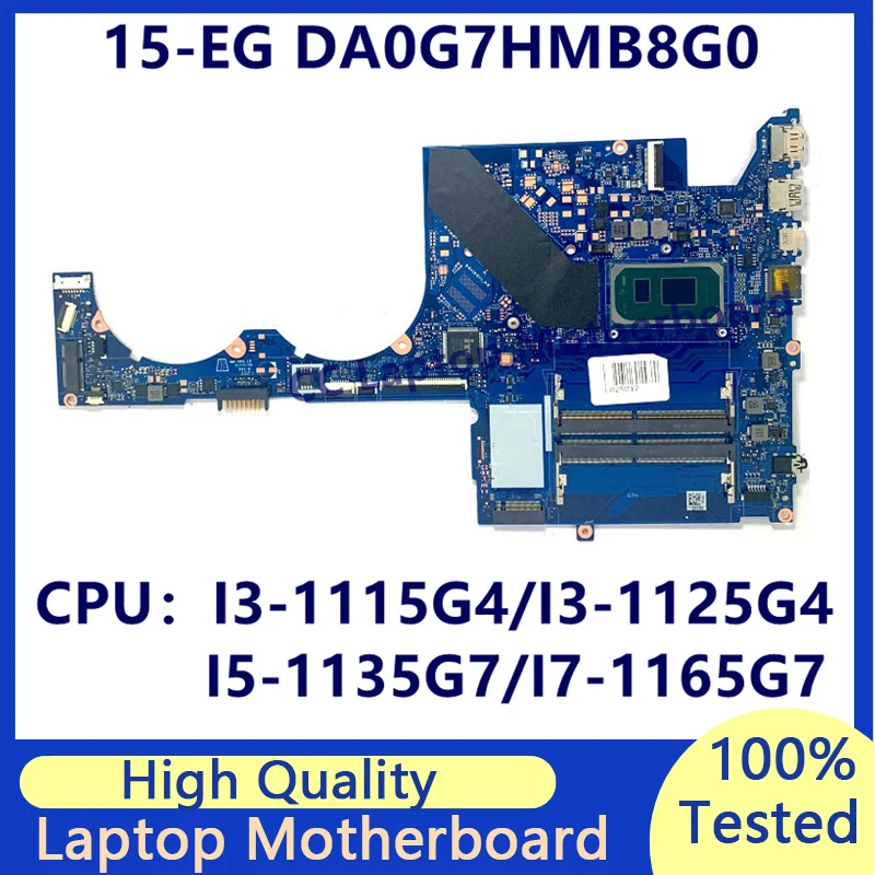 

M16348-601 M23698-601 для ноутбука HP 15-EG, материнская плата с процессором I3-1115G4/I3-1125G4/I5-1135G7/I7-1165G7, DA0G7HMB8G0, 100% протестировано, ОК