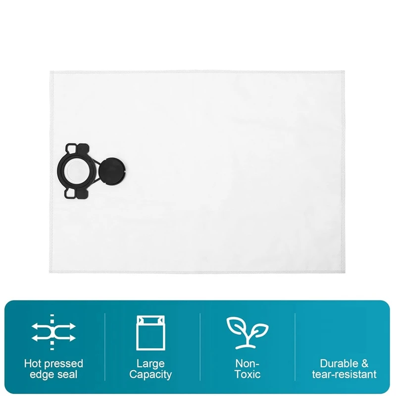 A15Q-12Pcs Dust Bags For Nilfisk 107419593 ATTIX33/44,Vl200aero 20/21,Aero 25/26/31,VC2010L/VC2511 Vacuum Cleaner Parts