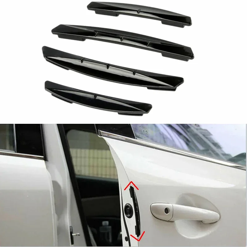 

4pcs Car Door Anti Collision Strip Protector Door Edge Guards Protection Stickers Door Opening Crash Barriers Auto Accessories