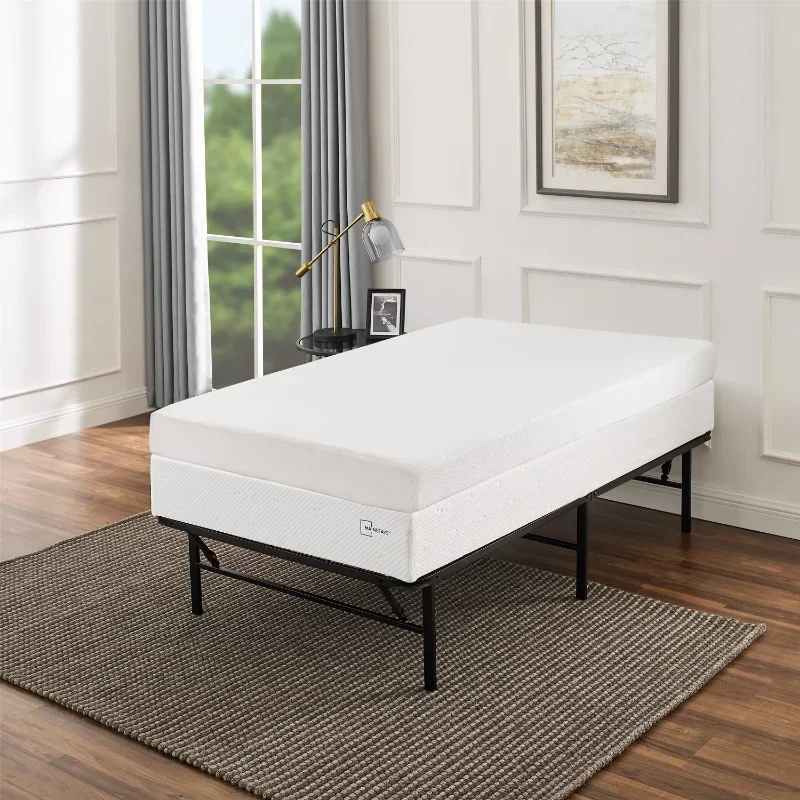 Mainstays 7" Easy Assembly Smart Box Spring Bed Frame