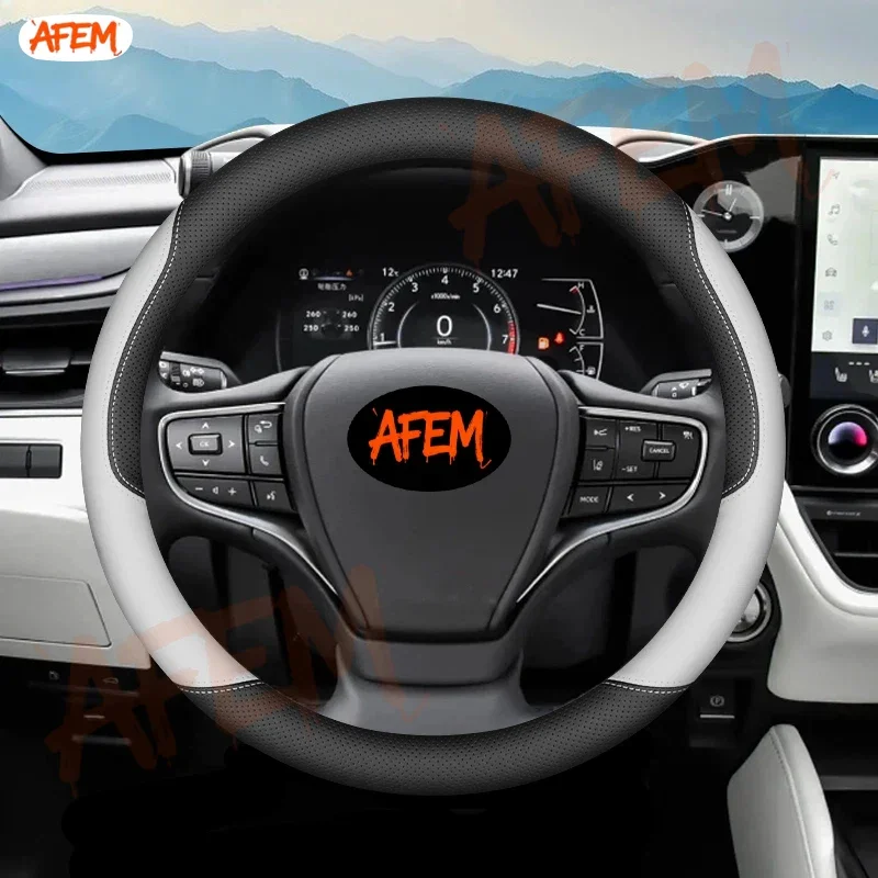 Car Steering Wheel Cover Leather For Lexus Is Es Es300h Rx Lbx Es350h Rx350 Rx500h Nx350h Nx450h Lx600 Accessories 2025 2026