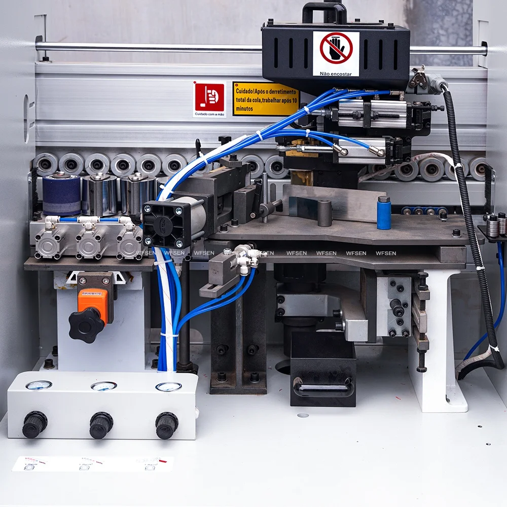 WFSEN-Arredondamento de Canto Pré-Fresagem, Mf630a, Automático Completo, Borda para Móveis