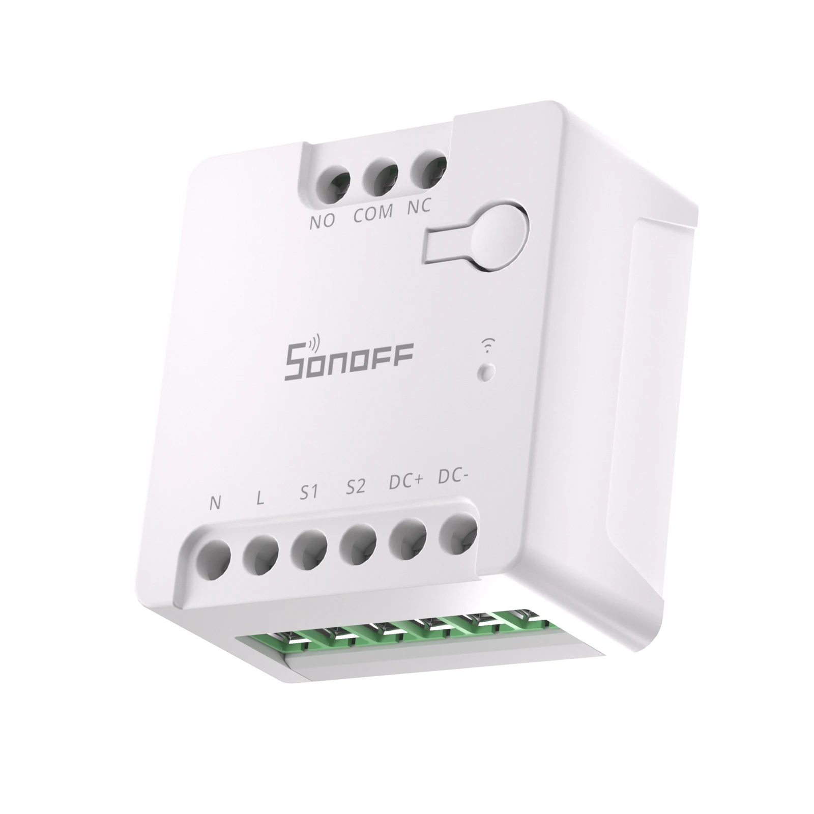 SONOFF MINI-D MINI Trockenkontakt Matter WLAN-Smart-Schalter AC/DC-Stromversorgung Unterstützt Arbeit mit Apple Home, Alexa, Google Home