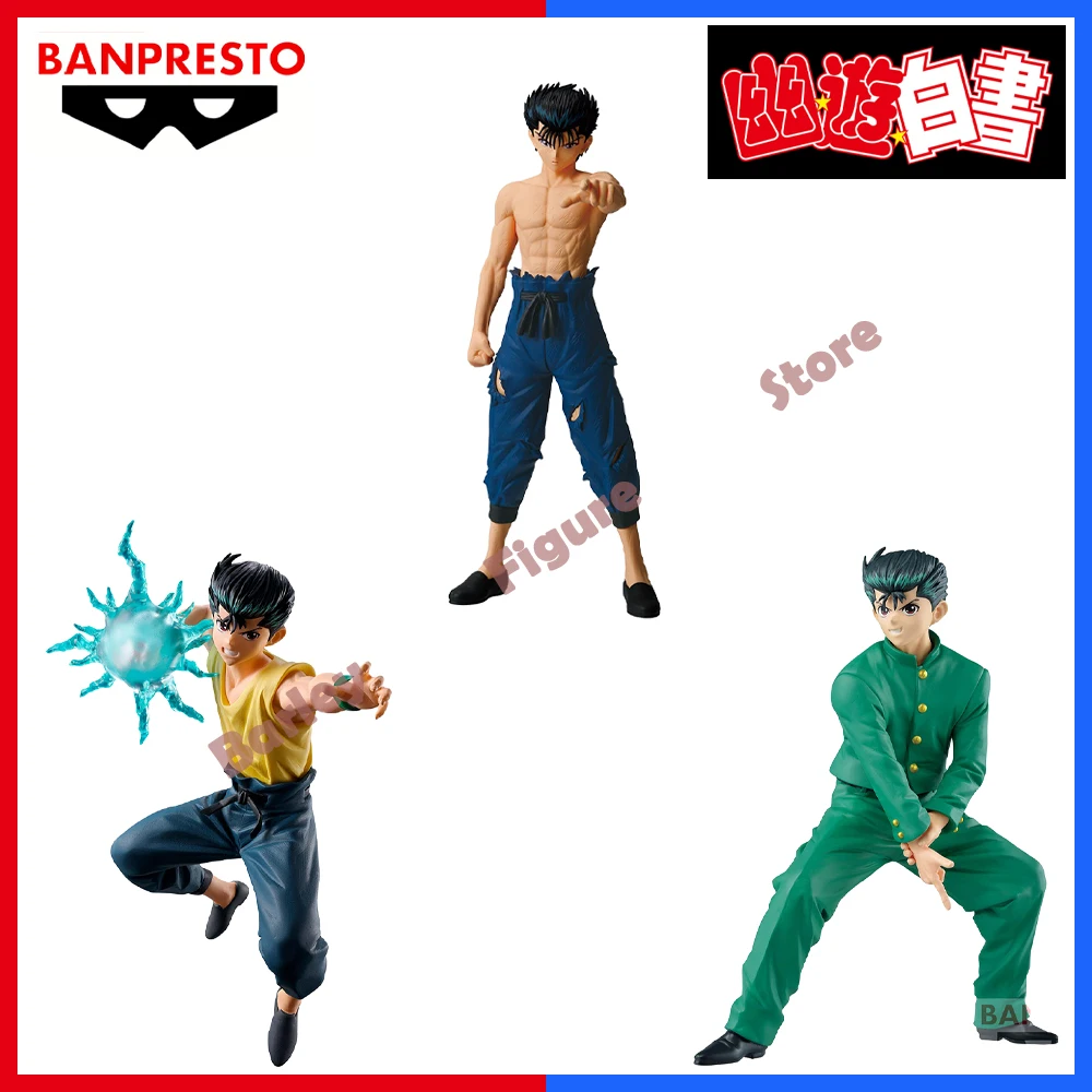 

Original Genuine In Stock BANDAI BANPRESTO Yu Yu Hakusho Figure Yusuke Anime Figure Boxed Collectible Model Desk ornament Toys