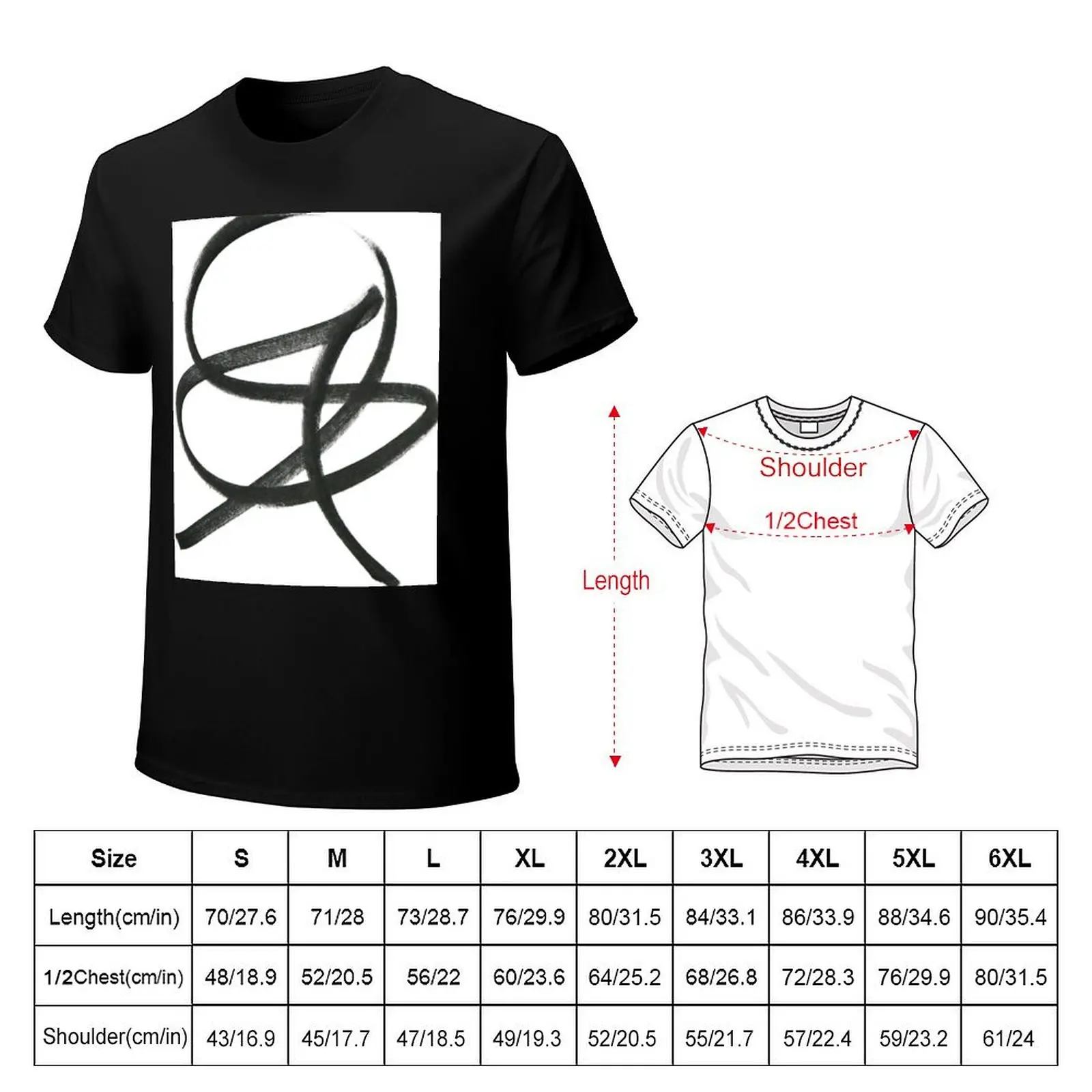 Moving Inwards T-Shirt Big and Tall Gym T-Shirt