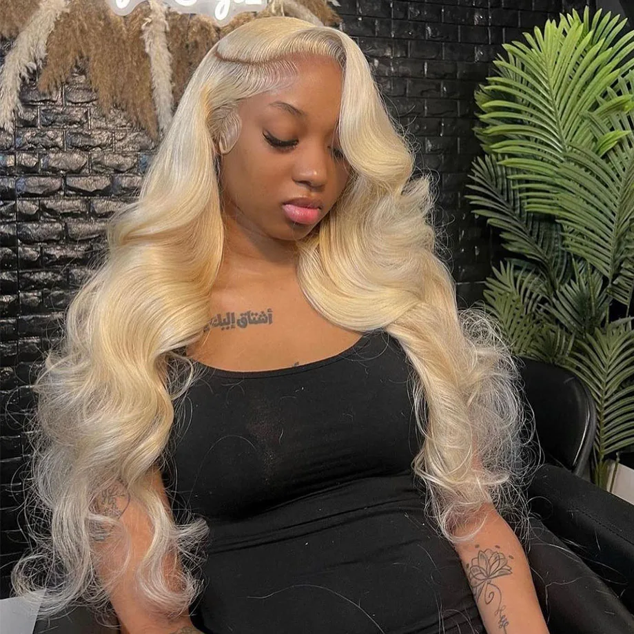 Body Wave 613 HD Lace Frontal Wig Colored 13x6 Lace Front Wigs Human Hair 13x4 Transparent Lace Front Wig Brazilian Glueless Wig