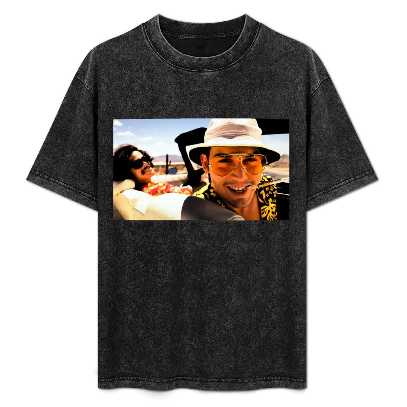 

Fear and Loathing in Las Vegas - Art T-Shirt Casual Pattern Print Tee Shirt