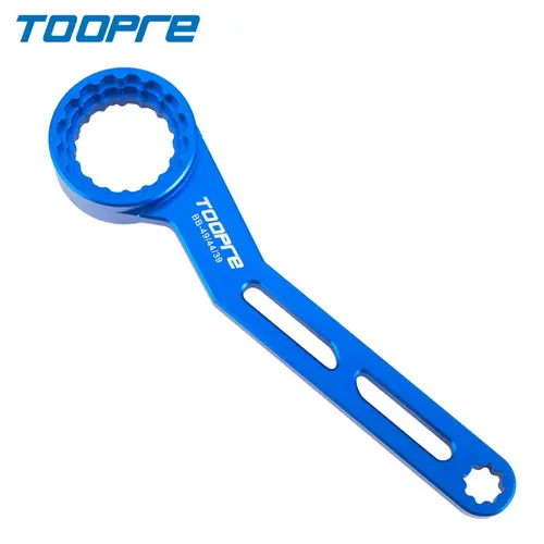 Imagen 1 del producto TOOPRE-llave central 6 en 1, juego de bielas para bicicleta de montaña y carretera, soporte inferior, herramienta de extracción de instalación de rodamiento BB, accesorios para bicicleta