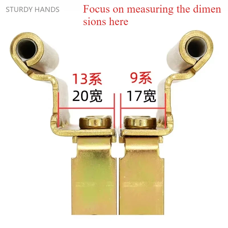 1PCS Carbon Steel Plastic Steel Door and Window Hinge, Balcony Inner and Outer Sliding Window Hinge Hardware Accessories