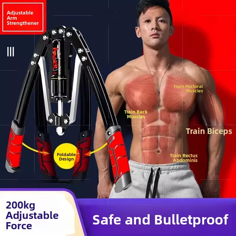 

Adjustable Hydraulic Arm Strength Trainer Counter Fitn Equipment for Men Arm Muscle Training Sti Chest Abdominal Muscle