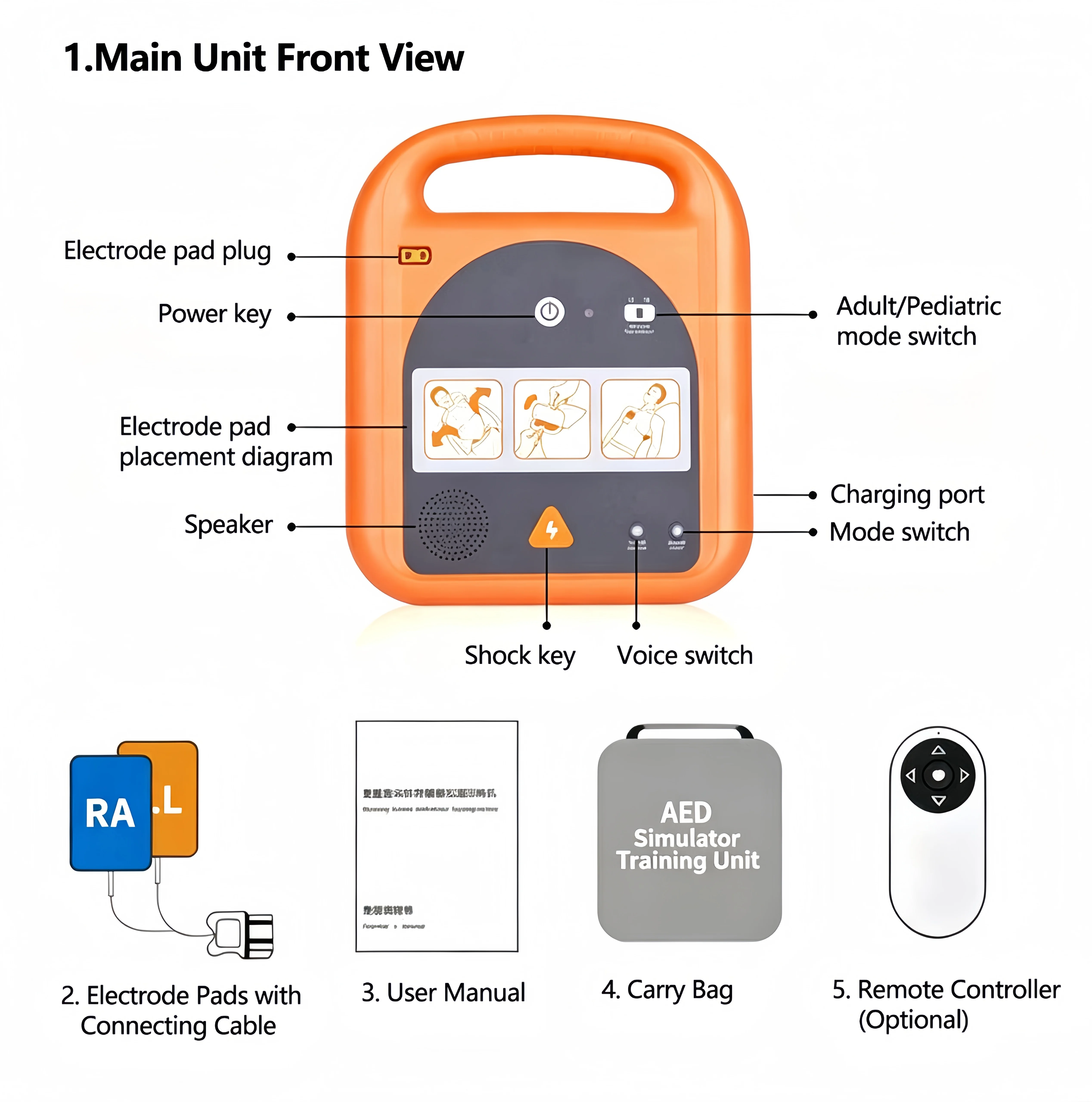 AED Training Automatic External Emergency Simulation
