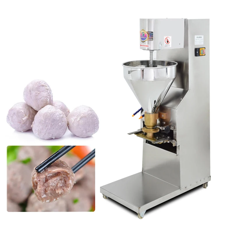 Automatic Meatball Forming Machine Energy Saving Motor Multi-purpose Machine High Efficiency Safer Fish Beef Meatball Maker