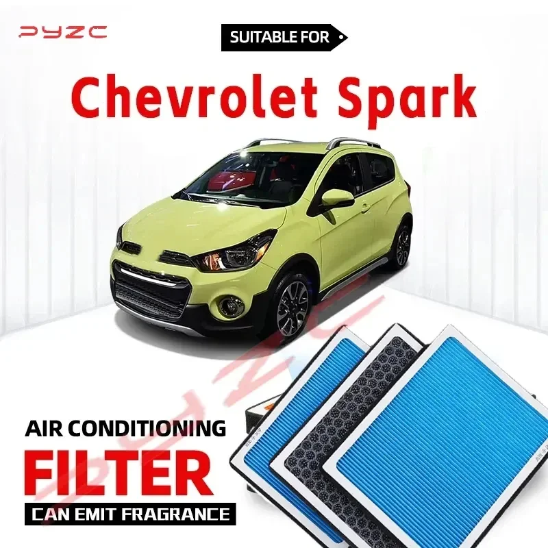 For Chevrolet Spark Cabin Filter Air Filter Activated Carbon Air Conditioning Filter with Fragrance to Purify Car Cabin Air