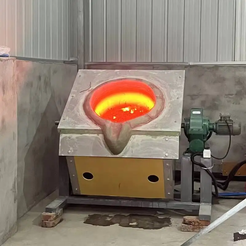 

Copper Iron Melting Automatic High Frequency Metal Smelting Furnace Manufacturer R&D Medium Induction Heating Machine Aluminum