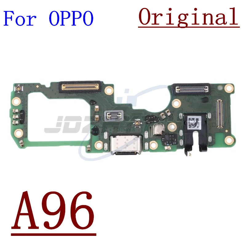 Original USB Charging Port Dock Plug Connector Charger Board Module With Microphone For OPPO A93 A93s A94 A95 A96 4G 5G