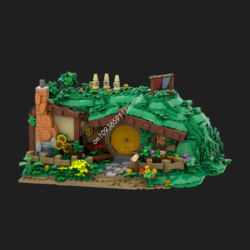 

1951 шт. MOC The Shire Samwise's House the Rings, строительные блоки для развития терпения и концентрации STEM, рождественская игрушка в подарок