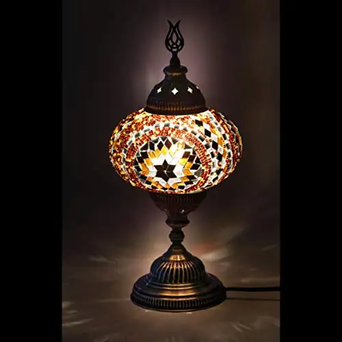 Mosaic Lamp - Handmade Turkish 7 