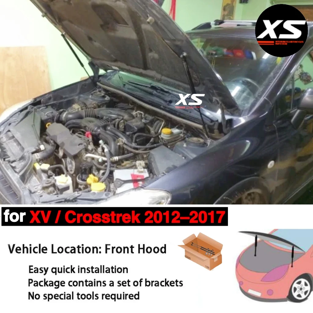 For Subaru XV Subaru Crosstrek GP 2012 2013 2014 2015 2016 2017 Front Hood Bonnet Modify Gas Struts Lift Support Shocks Damper