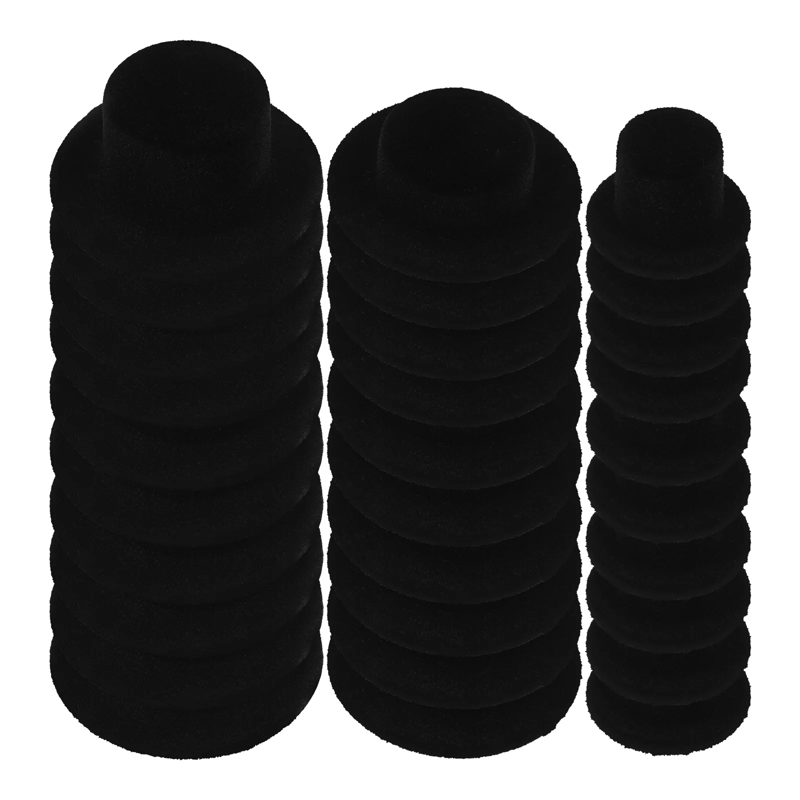 หมวกจิ๋ว 30 ชิ้น สำหรับงานฝีมือ ตกแต่งคริสต์มาส หมวกทรงสูง DIY ของชำร่วยงานเลี้ยงขนาดเล็ก อุปกรณ์ตกแต่งวันหยุด