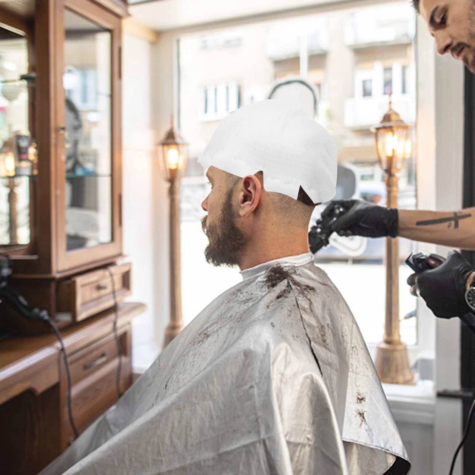 

Шапочка для краски, утолщенный силикон для профессиональной окрашивания волос, салонный стиль, мелирование дома, шляпа для окрашивания волос, цвет окрашивания