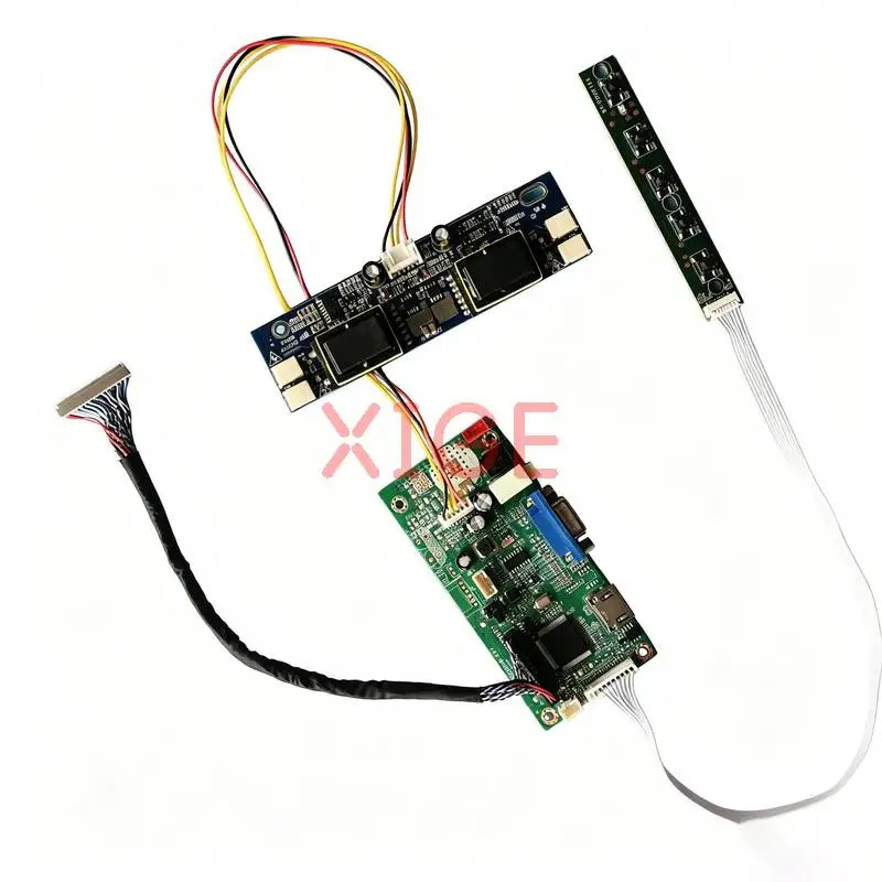 Display Drive Controller Board Fit LM200WD1 LTM200KT01 M200O1 LTM200KP01 1600x900 30 Pins LVDS VGA+HDMI 4-CCFL 1600*900 Kit DIY