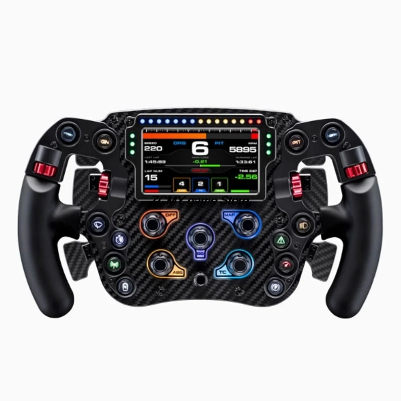 Factory Simagic Racing Simulator FX PRO Carbon Fiber Racing Steering Wheel with 4.3\