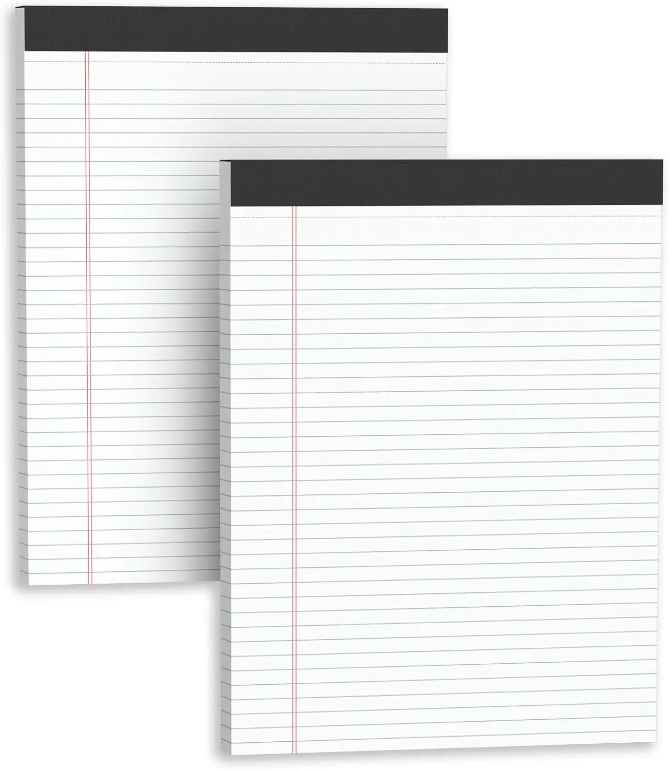 

Legal Pads 8.5x11 Narrow Ruled Notepads 2 Pack 50 Sheet/Pad Tear Off Writing Pad for Office Home School