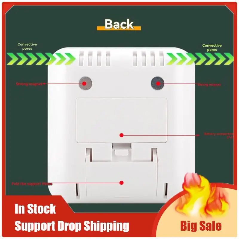 Лучшие предложения Монитор температуры и влажности Мини-гигрометр Датчик температуры Цифровой мини-термогигрометр для помещения