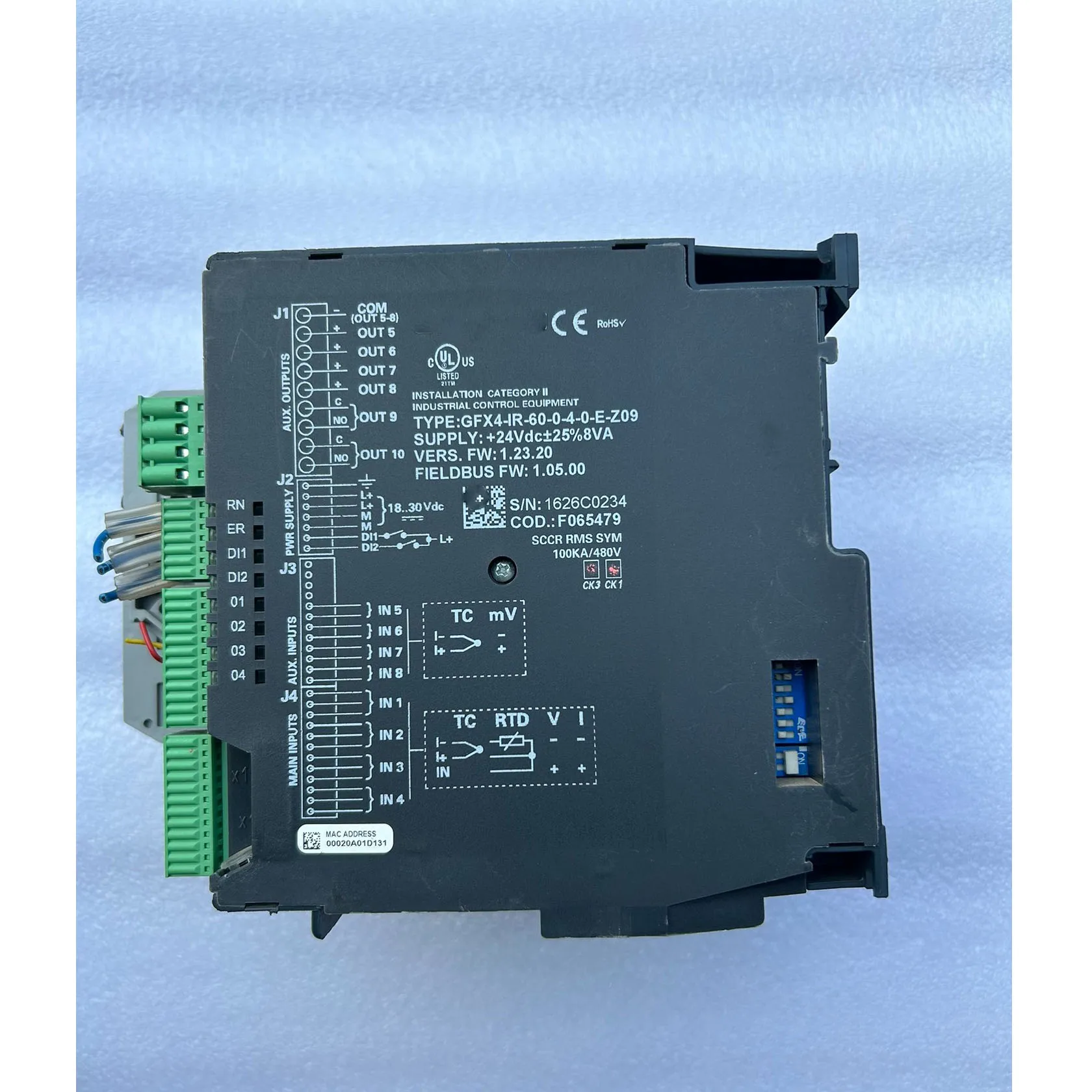 Controlador GFX4-IR-60-0-4-0-E-Z09 Con garantía