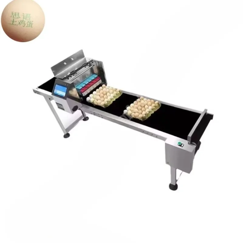 Customized China Manufacture Printer Expiry Date Printing Automatic Egg Coding Machine