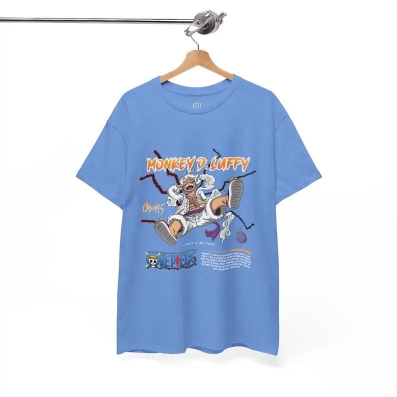 Luffy T-shirt Gear 5 Luffy Gear 5OnepeiceAnime T-shirt weebs T-shirt Streetware