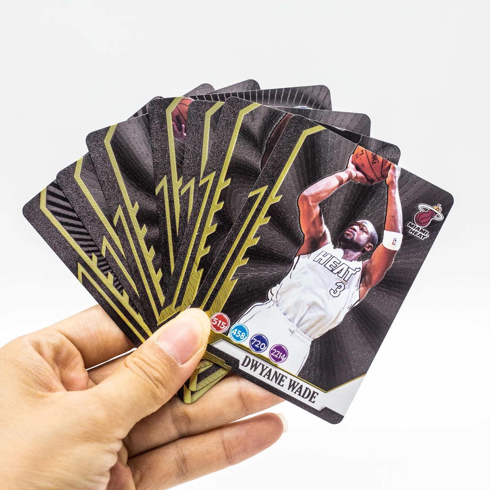 Basketball All Star Cards Sports NBA Card Collection Gold Black TCG Board Games Toy Gifts