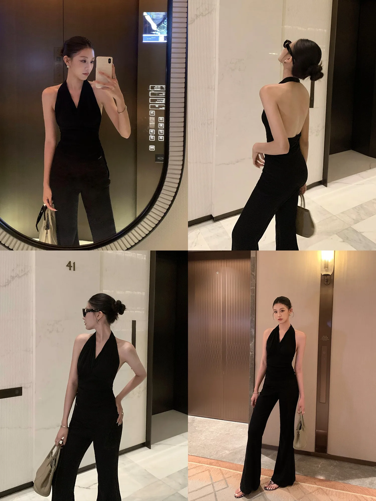 

Pusumede сексуальный укороченный топ черного цвета, женский повседневный нейлоновый жилет с подвесным ремешком, цвет длины