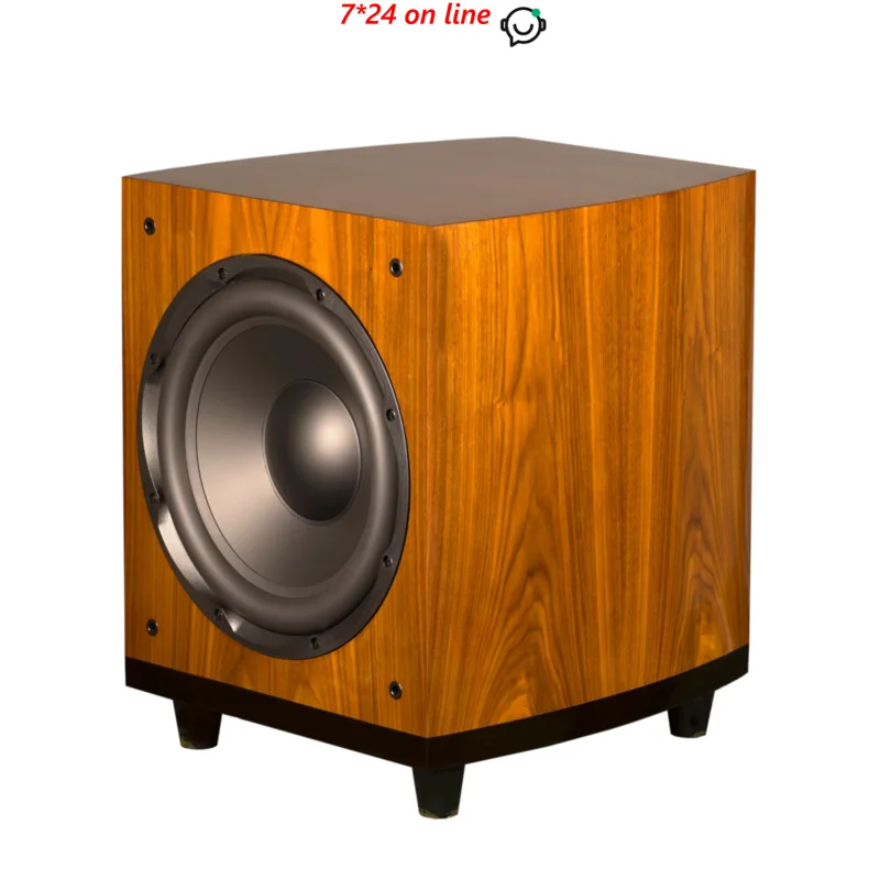 AVplay MP-1800 HiFi Class 12 Inch Solid Wood Active Subwoofer 50-200W/6ohm For 5.1/7.1 Home Theater Audio