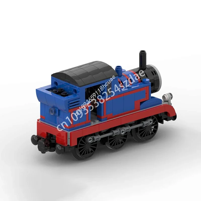 Set di Costruzioni 394 Pezzi, Modello di Treno Thomas, Blocchi Impilabili, Giocattolo Creativo Educativo per Bambini