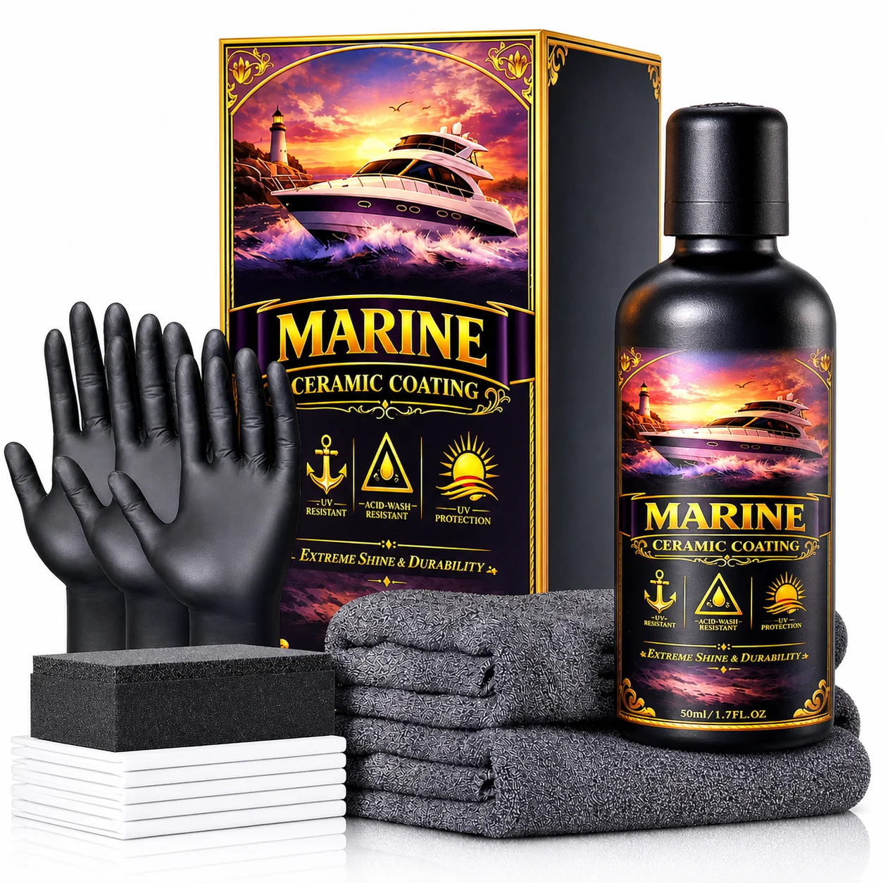 

MARINE CERAMIC COATING – Ultimate Protection for Boats & Yachts Engineered for harsh marine environments, our Marine Ceramic