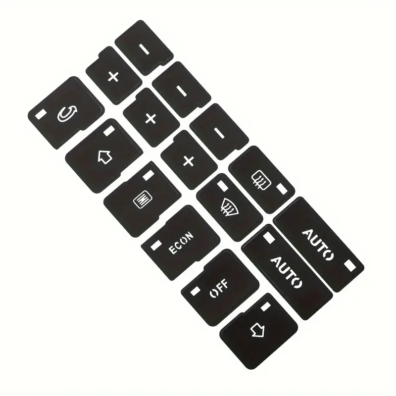 Car Air Condition AC Climate Control Button Repair Stickers Decals Styling Decors For Audi A4 B6 B7 2000 2001 2002 2003 2004