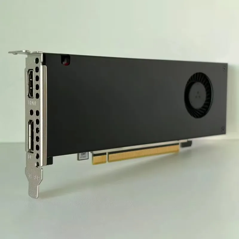 RTX A2000 8GB GDDR6 deep learning graphics card, AI training workstation for high-end gamers and professionals