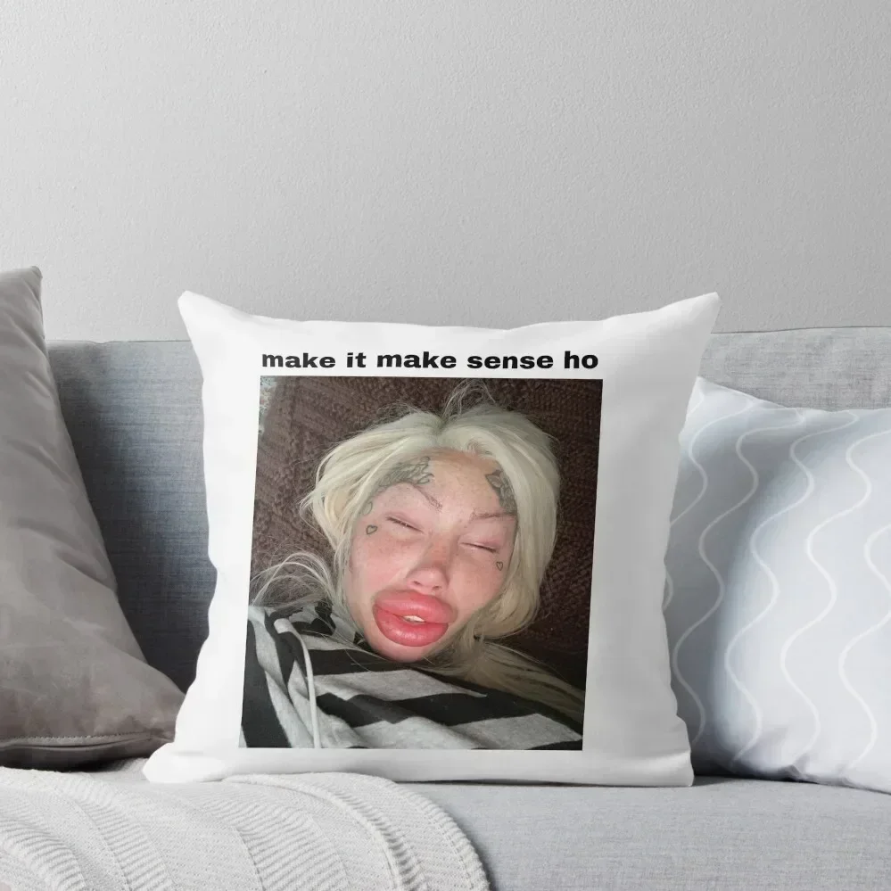 

Make it make sense Throw Pillow christmas pillow case Room decorating items pillow