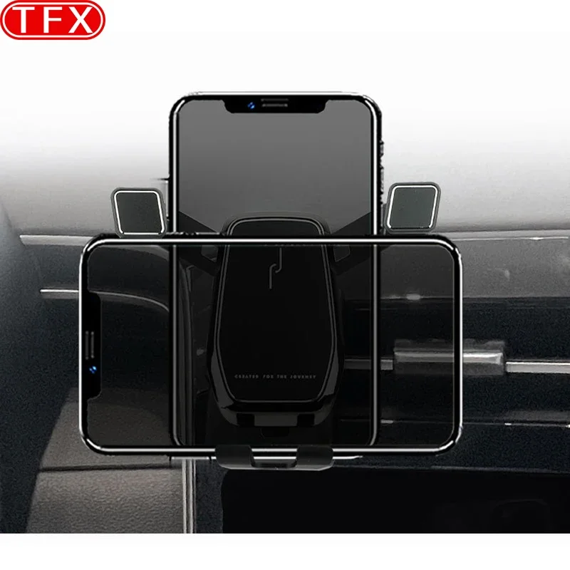 For Hyundai Tucson NX4 Car Styling Mobile Phone Holder Air Vent Mount Gravity Bracket Stand Auto Modified Accessories