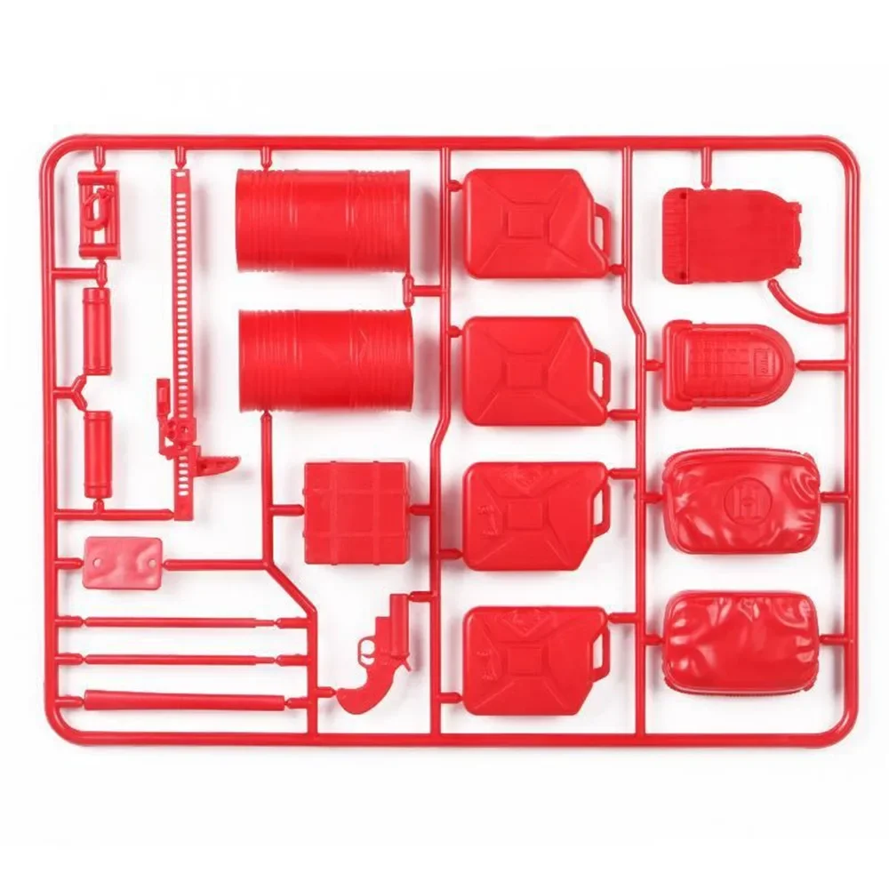 20PCS Decoration Tools for WPL B16 B36 C34 C24 RC Q65 4WD 6WD Car Spare Parts 1/16 RC Car Truck Parts