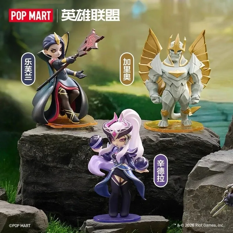 

POP MART League of Legends Mid Road Showdown Series Blind Box Toys Cute Anime Decoration Surprise Birthday Gift